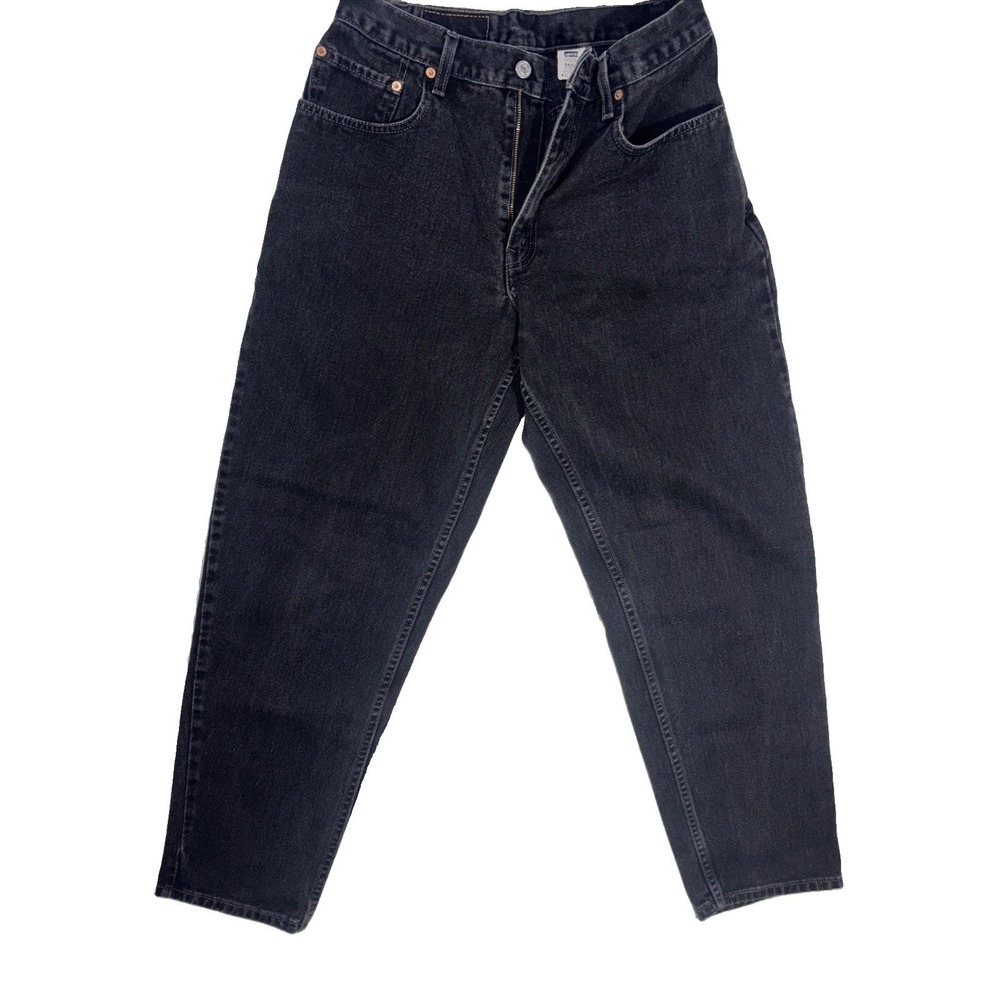 Levis 560 Black Loose Fit Jeans Mens 32x32 Tapered Leg Denim 560-0260